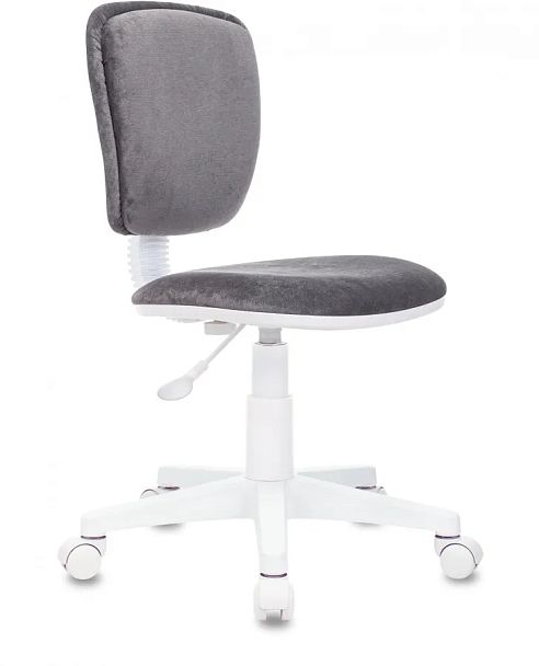 Кресло детское Бюрократ CH-W204NX серый Italia 26 крестов. пластик пластик белый - Вид 1