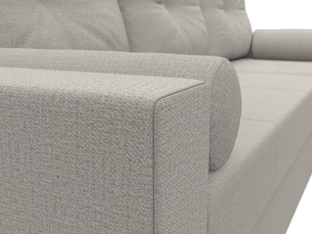 Диван угловой Верона Лайт правый угол Рогожка бежевый - Вид 4