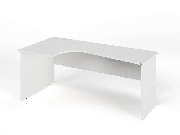 ЛАЙТ / LIGHT RLG005-18x11L Угловой стол 180x110x75 Белый - Вид 1