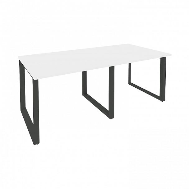 Стол переговорный "Onix" O.MO-PRG-2.1 белый/антрацит - Вид 1