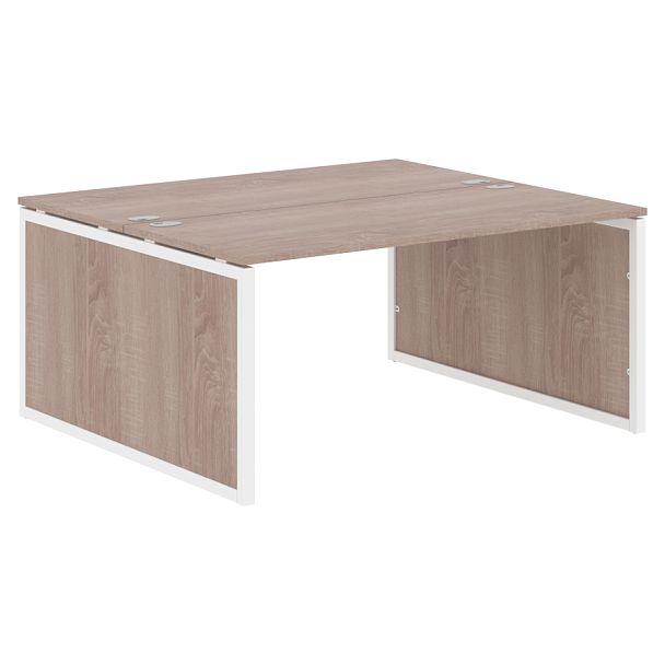 Стол 2-х местный XQPWST 1614 Дуб Сонома/Белый 1600х1406х750 XTEN-QP - Вид 1