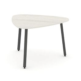 Стайл Проджект Стол переговорный SN-4.SPRG-71.3 Дуб Наварра/Металл Антрацит 1200*1200*750 - Фото предпросмотра