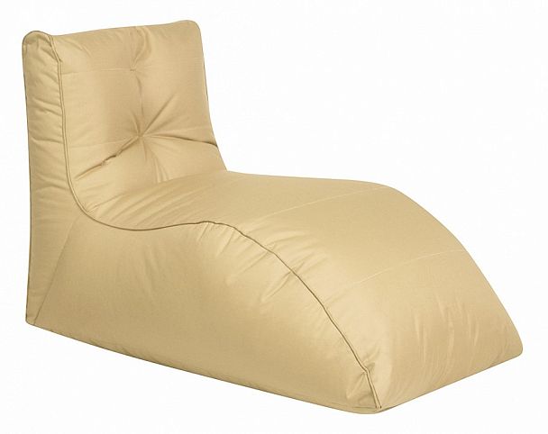 Кресло-мешок Шезлонг бежевое - Вид 1