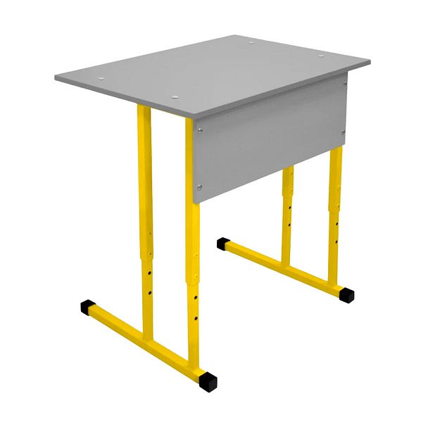 Стол ученический Квадро 1М (Р), одноместный, регулируемый (дополнительные цвета RAL), гр.5-7 - Вид 1