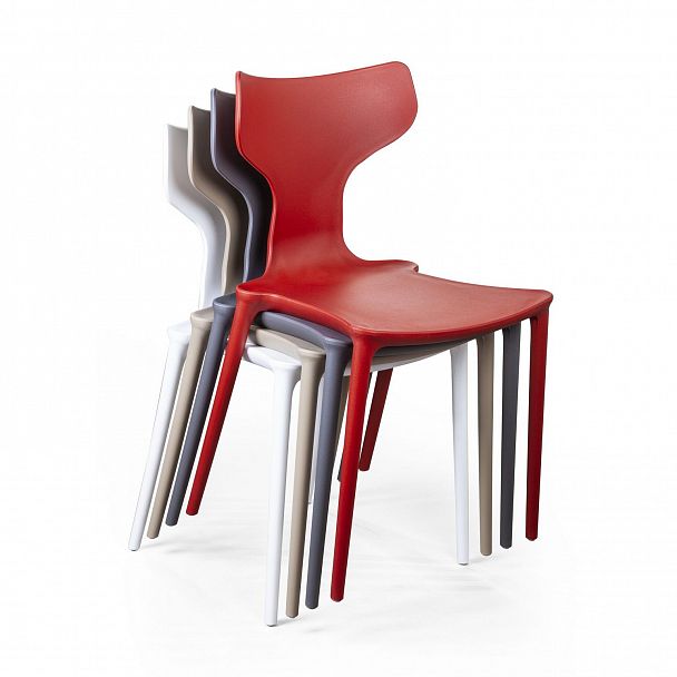 Стул Enzo, первичный пластик черный, стопируемый - Вид 8