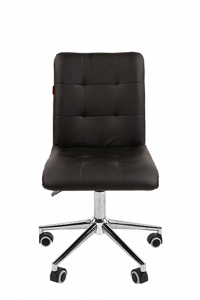 Кресло CHAIRMAN 030, крестовина хром, экокожа, черный - Вид 3