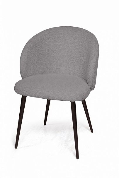 Стул Vito, букле серый / опора конус - Вид 1