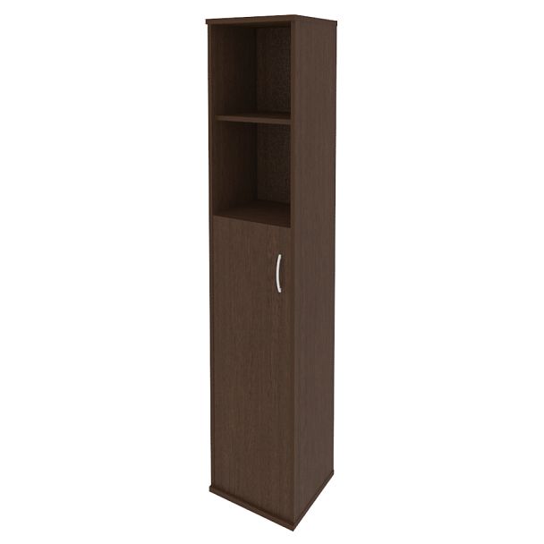 Riva Шкаф высокий узкий левый А.СУ-1.6 (L) Венге 404*365*1980 - Вид 1