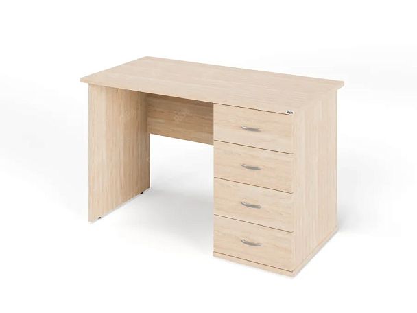 ЛАЙТ / LIGHT RRG007-12x6R Однотумбовый стол 120x60x75 Дуб Сонома - Вид 1