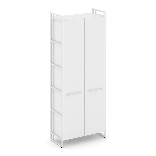 Rift Шкаф 5 ниш широкий RF.SS-51 Белый Бриллиант/Металл Белый 798*396*2010 - Вид 1