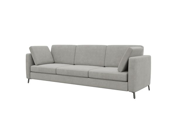 Brasco Диван трехместный BRS-3 Timeless 04/Металл Черный 2450*800*840 - Вид 1