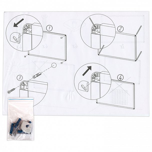 Доска c текстильным покрытием для объявлений 90х120 см синяя, ГАРАНТИЯ 10 ЛЕТ, РОССИЯ, BRAUBERG, 231701 - Вид 8