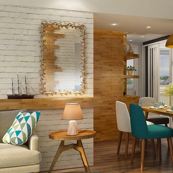 Зеркало настенное Ящерицы V20013 - Вид 2