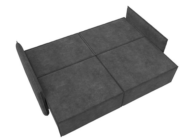 Диван прямой Либерти Велюр серый - Вид 10