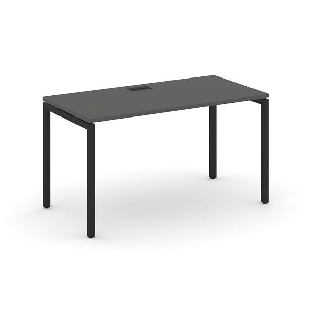 Стайл Проджект Стол письменный SN-4P.SP-002 Антрацит/Металл Черный 1180*600*750 - Вид 1