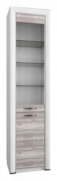 Шкаф-витрина Olivia 1V1D - Вид 1