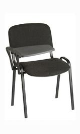 Стул офисный с пюпитром Изо+ искусственная кожа / черная - Фото предпросмотра