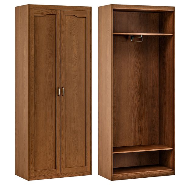 Гардероб Harvard 90x46x220 дуб капучино - Вид 1