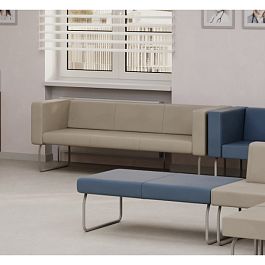 (sle-d3a) Диван тройной Слендер А - Фото предпросмотра