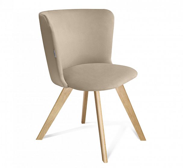 Стул Sheffilton SHT-ST36/S183 ванильный крем/прозрачный лак - Вид 1