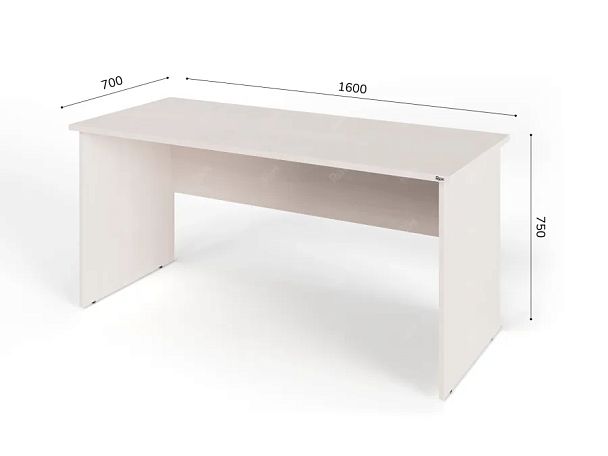 ЛАЙТ / LIGHT RLG002-18x7 Прямоугольный стол 180x70x75 Дуб Молочный - Вид 2