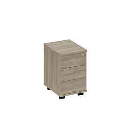 Тумба выкатная 3-х ящичная узкая Elevo А1 209 ВЛ вяз либерти - Фото предпросмотра