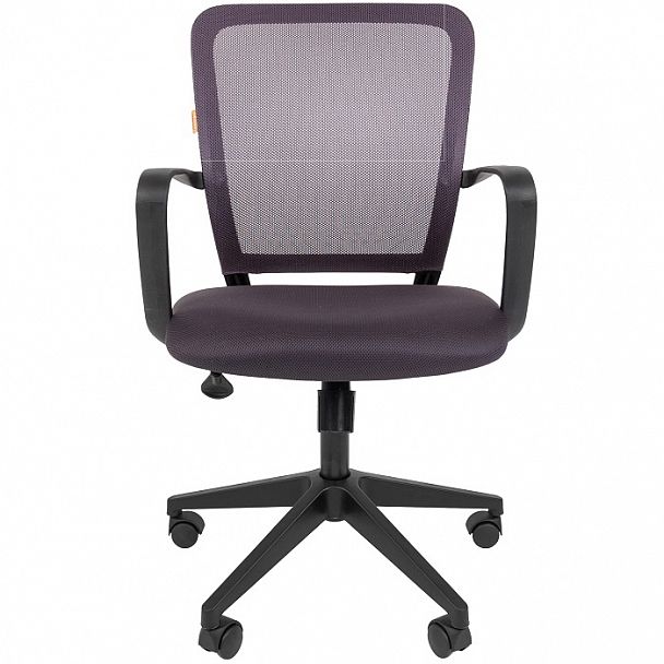 Кресло CHAIRMAN 698, ткань TW/сетчатый акрил, серый - Вид 2