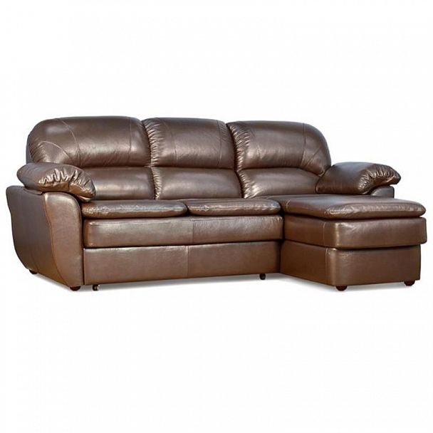 Угловой диван "Сиэтл" БЛ-2РУ кожа - Вид 1