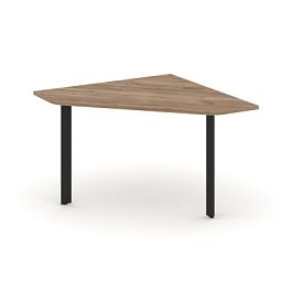Style Project Next Угловой элемент переговорного стола SN-59.UPRG-031 Дуб Табак/Металл Черный 1180*1180*750 - Фото предпросмотра