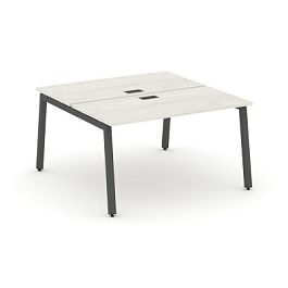 Стайл Проджект Рабочая станция 2-х сторон. SN-5A.DRS-003 Дуб Наварра/Металл Антрацит 1380*1232*750 - Фото предпросмотра