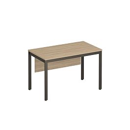 Стол письменный на металлокаркасе МП2 с экраном ДСП Формула МП2 ФР 157 вяз светлый / антрацит - Фото предпросмотра
