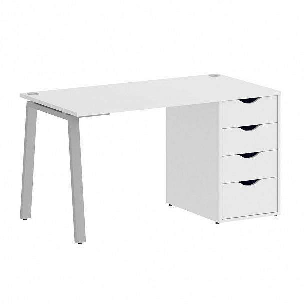 Стол "Home office" VR.SP-3-158.4.A белый бриллиант - Вид 4