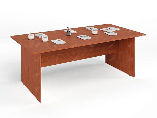 UNITY PОКС-10/20 ОРЕХ ИТАЛЬЯНСКИЙ Конференц стол прямоугольный Универсальный 2000х1000х750 - Вид 3