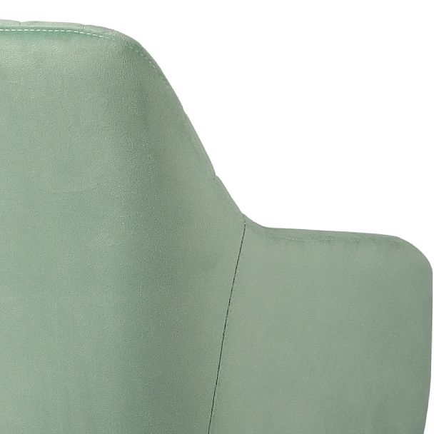 Комплект полубарных поворотных кресел Барли К, Confetti aquamarine/черный, 3 шт. - Вид 10