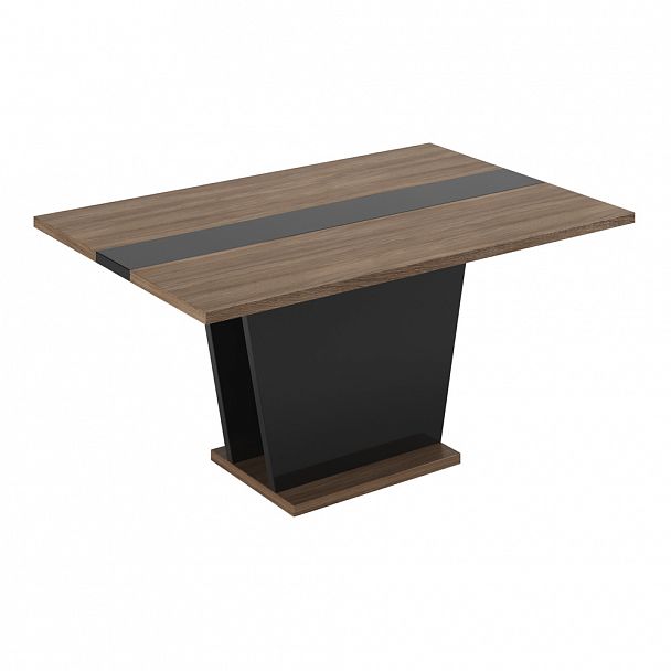 Элемент стола переговоров Asti 140x100x75 дуб - Вид 1