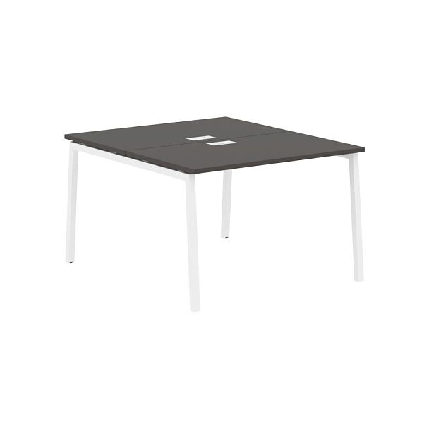 Стол 2-х местный ELWST 1113 Мокко/Белый 1160х1346х750 EDIS - Вид 1