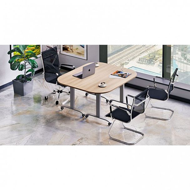 Стол складной мобильный "Mobile System" СМ-5 белый - Вид 3