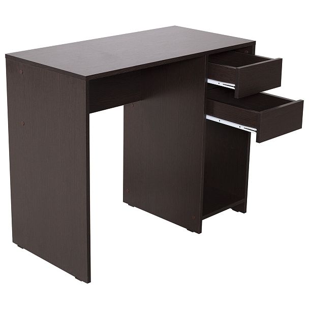 Стол письменный/компьютерный BRABIX "Scandi CD-017", 900х450х750 мм, 2 ящика, венге, 641896, ЦБ013706-3 - Вид 22