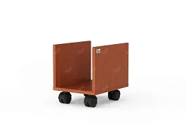 ЛАЙТ / LIGHT RLG058 Мобильная подставка 25x32x28 Орех Итальянский - Фото предпросмотра