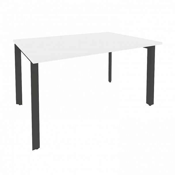 Стол переговорный "Onix" O.MP-PRG-1.3 белый/антрацит - Вид 1