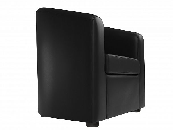 Кресло Норден (полностью экокожа черная) - Вид 3