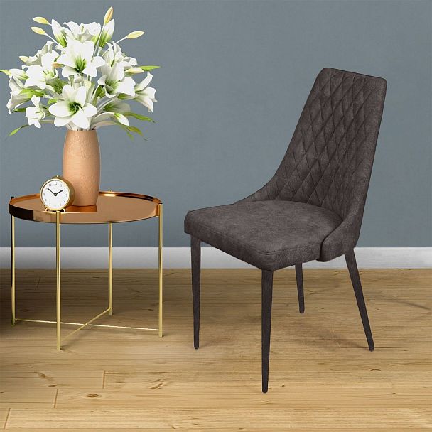 Стул CONNOR LUXE, бархат антрацит 14/конус - Вид 5