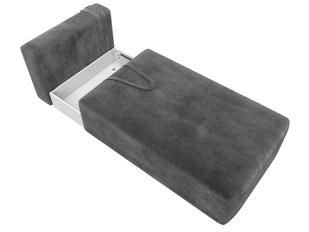 Модуль канапе Лига-060 НПБ Велюр серый - Вид 9