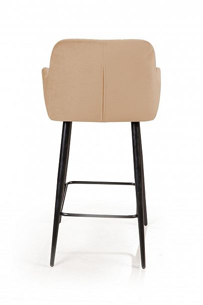 Стул полубарный Robert, бархат бежевый 5 - Вид 5