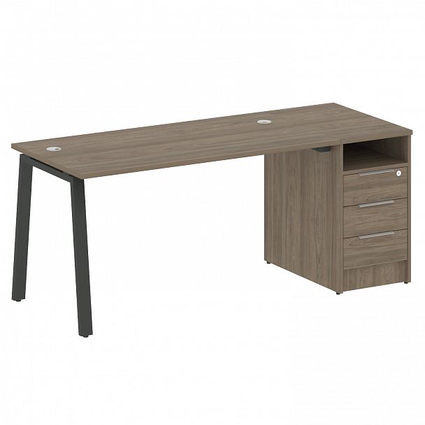 Рабочая станция "Metal System" БА.РС-СТП -1.3 вяз/антрацит - Вид 1