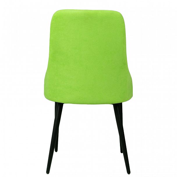 Стул Аэр, ножки черные, велюр салатовый - Вид 6