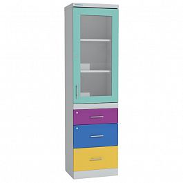 Цветной шкаф для документов - Фото предпросмотра