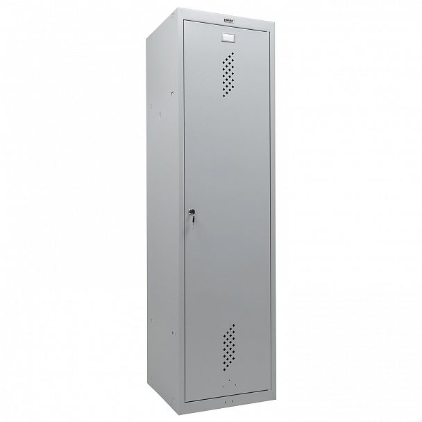 Шкаф металлический для одежды BRABIX "LK 11-50", УСИЛЕННЫЙ, 2 отделения, 1830х500х500 мм, 22 кг, 291132, S230BR404102 - Вид 3