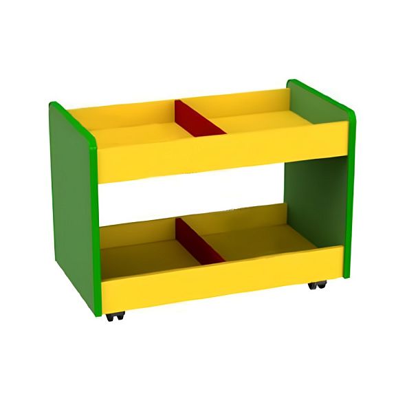 Тележка для спортивного инвентаря/ Тележка для пособий МСП-06 - Вид 1