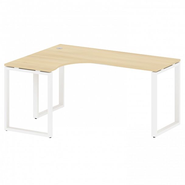 Стол "Metal System" БО.СА-4 акация/белый - Вид 2